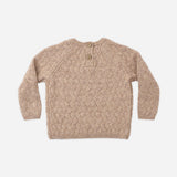 Knit Sweater, Heathered Almond