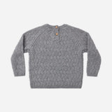 Knit Sweater, Heathered Slate