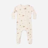 Bamboo Zip Footie, Woodland