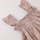 Smocked Jersey Dress
