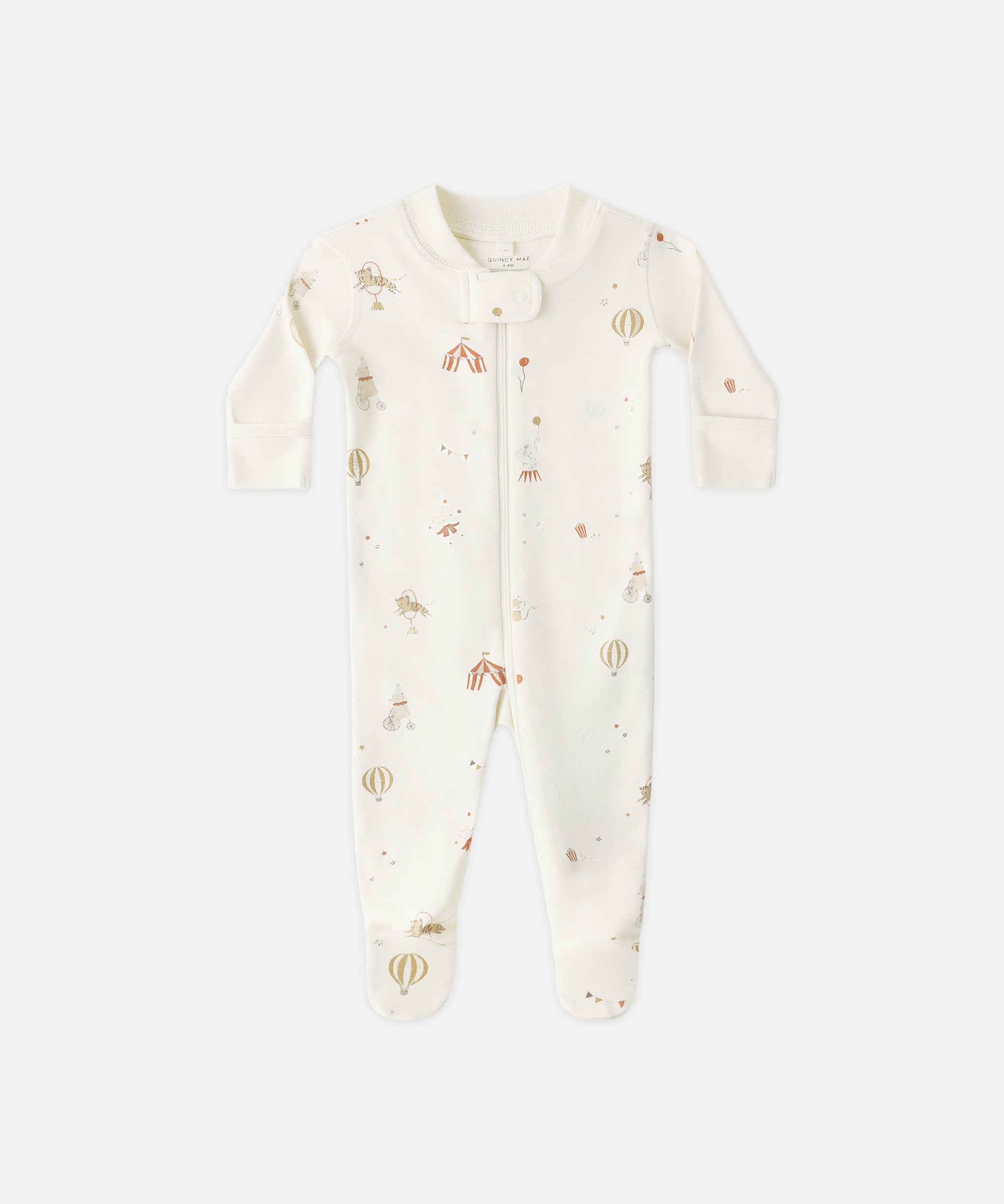Zip Long Sleeve Footie