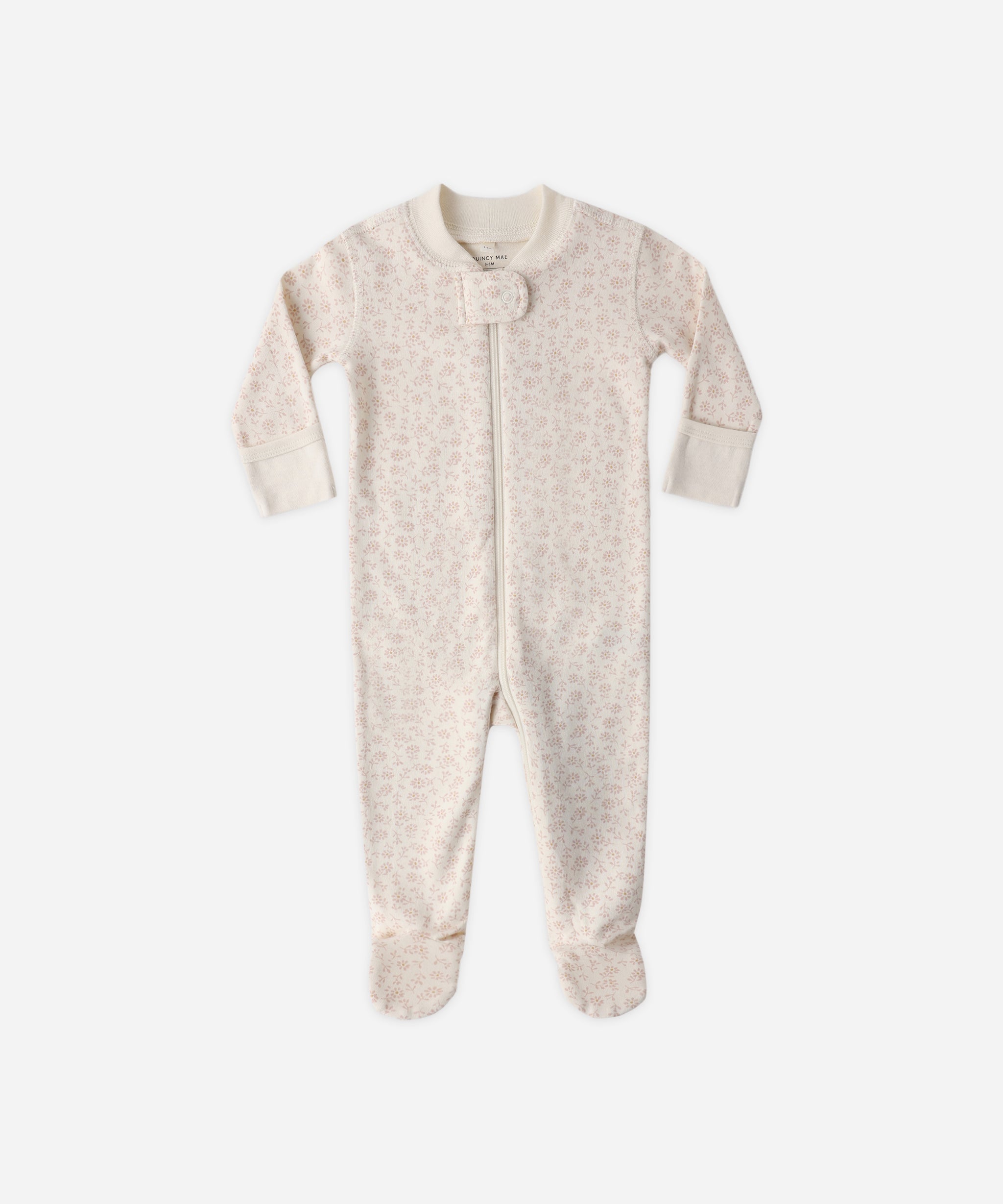 Zip Long Sleeve Footie