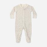 Zip Long Sleeve Sleeper Footie Floret