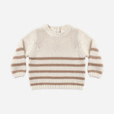 Rex Sweater, Almond Stripe