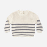Rex Sweater, Slate Stripe