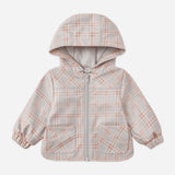 Rain Coat, Blue Plaid