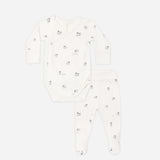 Side Snap Body+Pant Set, Sheep