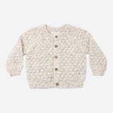 Bubble Knit Cardigan, Natural Confetti