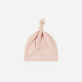 Bamboo Knotted Baby Hat Dusty Rose