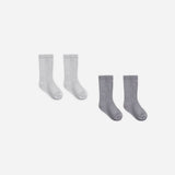 Socks Set Slate, Cloud