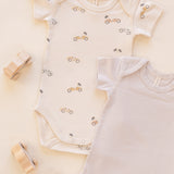 Short Sleve Bodysuit 2Pk