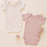 Short Sleve Bodysuit 2Pk