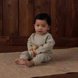 Long Sleeve Tee + Pant Set Mushrooms