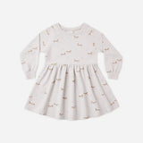 Raglan Dress Foxes