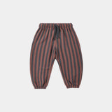 Relaxed Jogger Mulberry Stripe