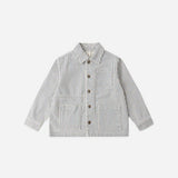 Denim Jacket Railroad Stripe