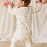 Organic Cotton Reese Zip Onepiece