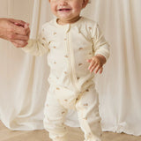 Organic Cotton Reese Zip Onepiece