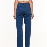 Relaxed Wide Leg Jeans