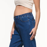 Relaxed Wide Leg Jeans