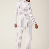 Clea Bamboo Classic Long Sleeve Maternity + Nursing Pajama