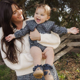 Fern Romper, Midnight