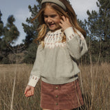FairIsle Sweater, Sage