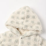 Fleece Jumpsuit, Sage Check
