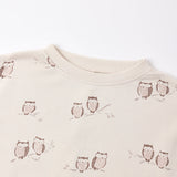 Relaxed Sweatshirt, Owls