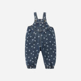 Vintage Overalls, Heart Ditsy
