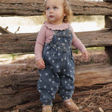 Vintage Overalls, Heart Ditsy