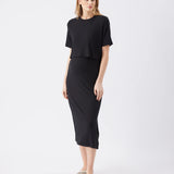 Ivy Rib Nursing Dress