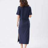 Ivy Rib Nursing Dress