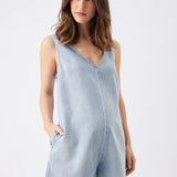 Fenix Denim Playsuit Light Wash