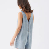 Fenix Denim Playsuit Light Wash