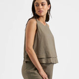 Peyton Linen Nursing Top