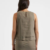 Peyton Linen Nursing Top