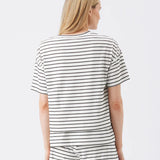 Jada Stripe Nursing Tee