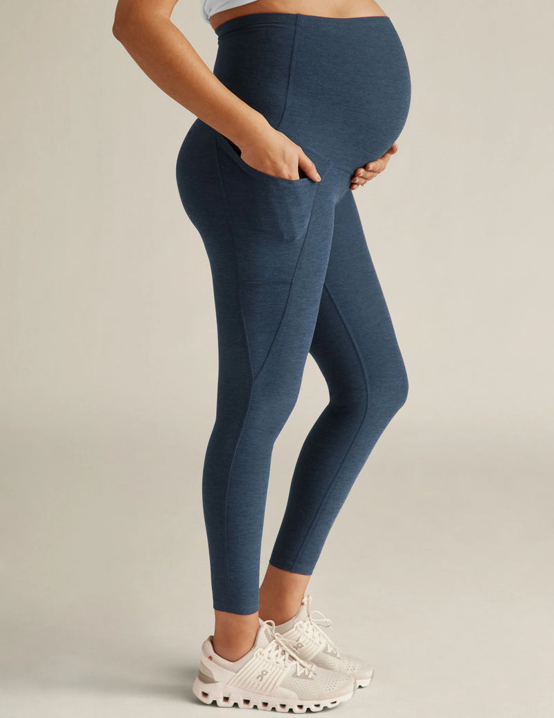 Spacedye Love the Bump Maternity Pocket Midi Legging