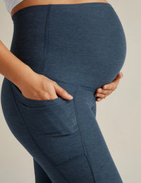 Spacedye Love the Bump Maternity Pocket Midi Legging