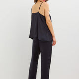 The Satin Celeste Pant