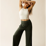 Bamboo Wide Leg Maternity + Postpartum Lounge Pant