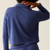Cloud Fleece Half Zip Nursing Pullover