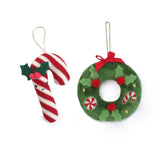 Merry Holiday Ornament Set