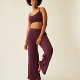 CozyKnit Wide Leg Lounge Pant