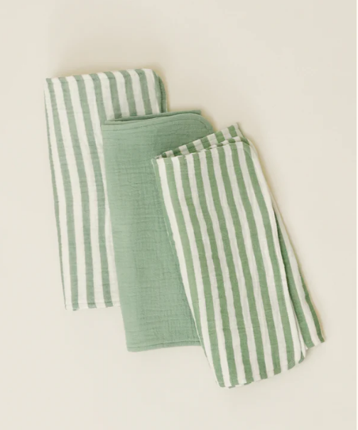 Organic Muslin Burp Cloth (Three-Pack)