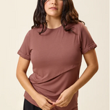 Asymmetrical Nursing T-shirt