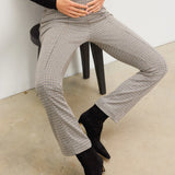 The Seamed Stretch Crop Pant