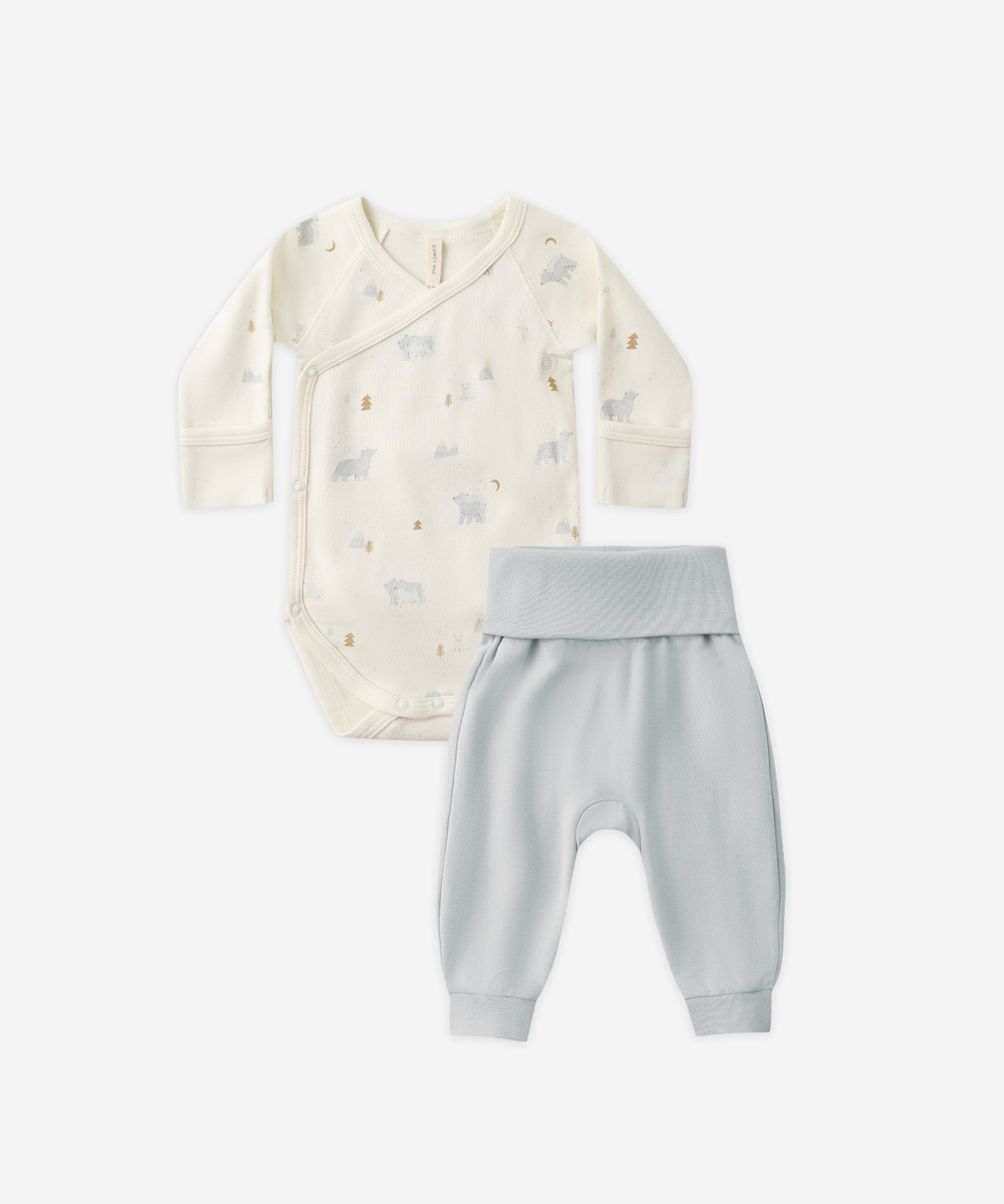 Side Snap Body + Pant Set