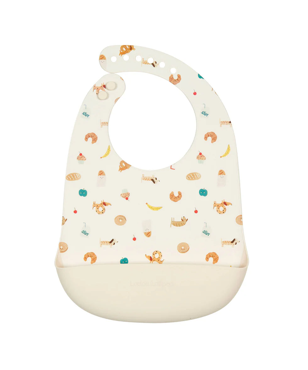 Silicone Bib Printed